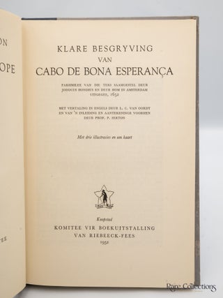 Klare Besgryving van Cabo De Bona Esperanca