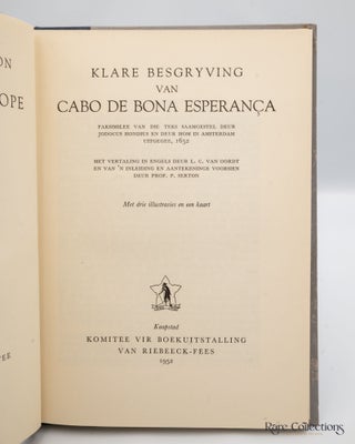 Klare Besgryving van Cabo De Bona Esperanca
