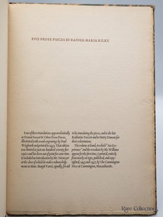 Five Prose Pieces