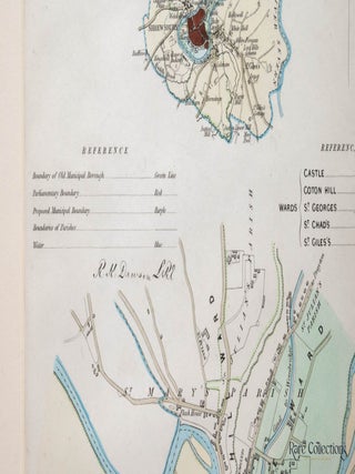 SHREWSBURY borough/town plan