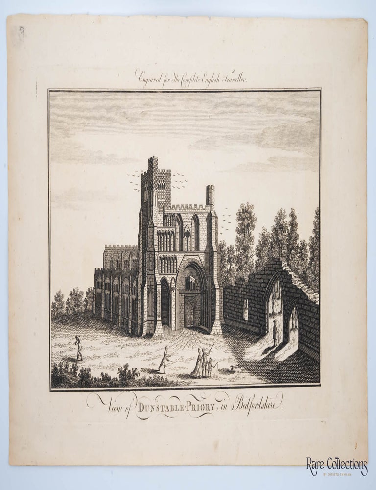 Item #30210 View of Dunstable Priory in Bedfordshire