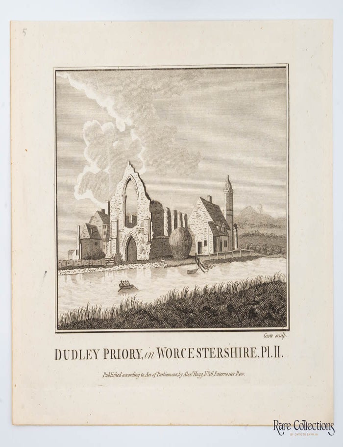 Item #30248 Dudley Priory in Worcestershire Plate I & II