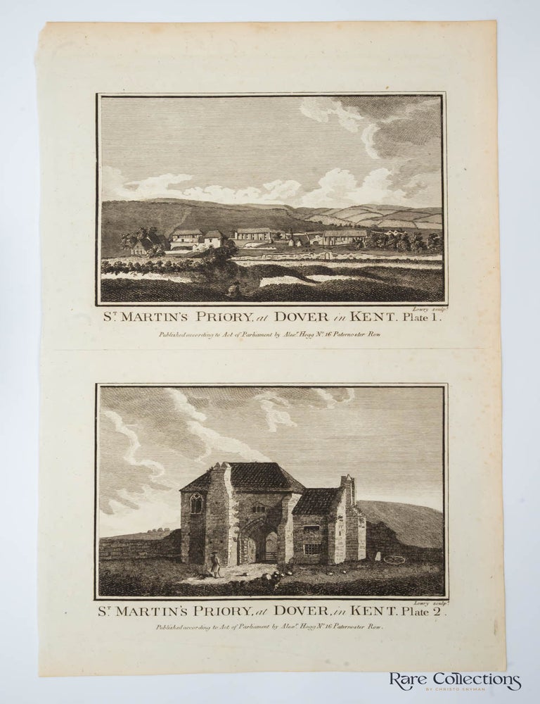 Item #30267 St. Martin's Priory at Dover in Kent (Plate I & II)
