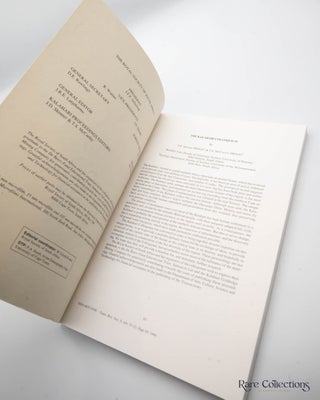 Transactions of the Royal Society of South Africa - Special Issue The Kalahari Colloquim