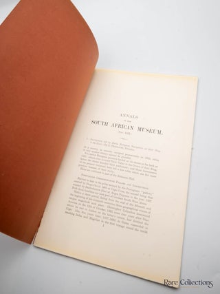 Annals of the South African Museum Volume XIII Inscriptions left by Early European Navigators on their way to the East