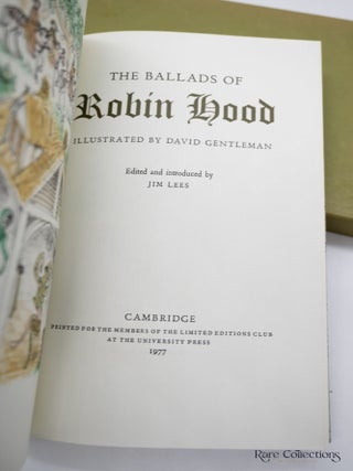 The Ballads of Robin Hood (Signed by the Illustrator David Gentleman)