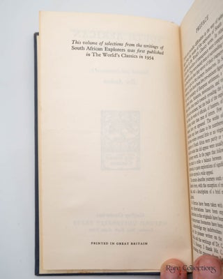 South African Explorers (Presentation Copy)