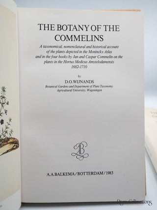 The Botany of the Commelins (Presentation Inscription from by Harry Oppenheimer)