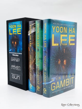 Ninefox Gambit, Raven Stratagem & Revenant Gun (Signed, Numbered Edition. Yoon Ha Lee.