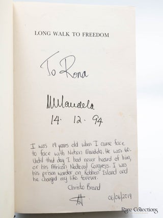 Long Walk to Freedom & Mandela - My Prisoner, My Friend