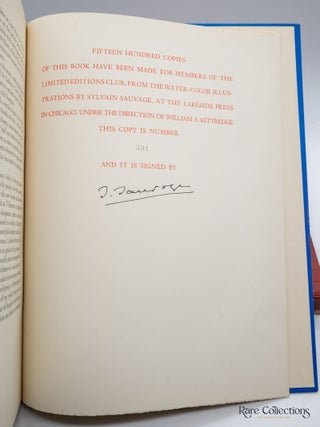 At the Sign of the Queen Pedauque (Signed by Sylvain Sauvage)