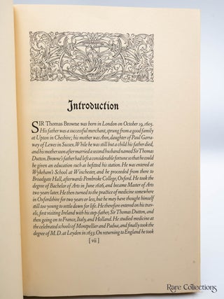 Religio Medici - Signed by Dolph Henry Murnik