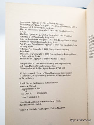Elric at the End of Time (Signed Copy)