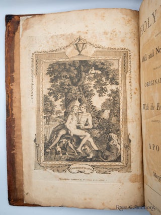 The Holy Bible, containing the Old and New Testaments Translated out of the Original Tongues and with the Former Translations Diligently Compared and Revised. and the Apocyrpha with Marginal References