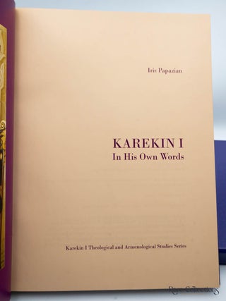 Karekin I, in His Own Words
