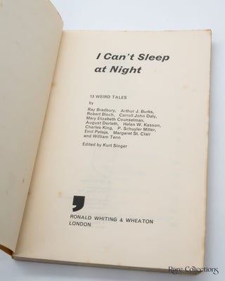 I Can't Sleep at Night