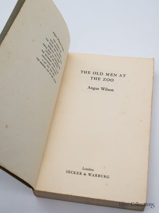 The Old Men at the Zoo (Uncorrected Proof)