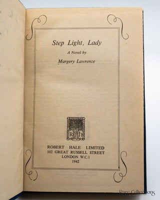 Step Light, Lady (Author's Copy)
