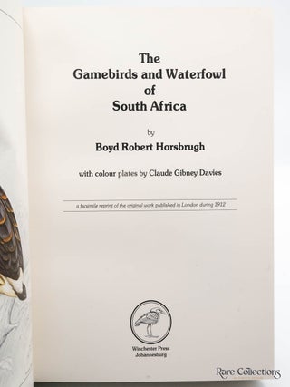 The Gamebirds and Waterfowl of South Africa (Deluxe Edition)