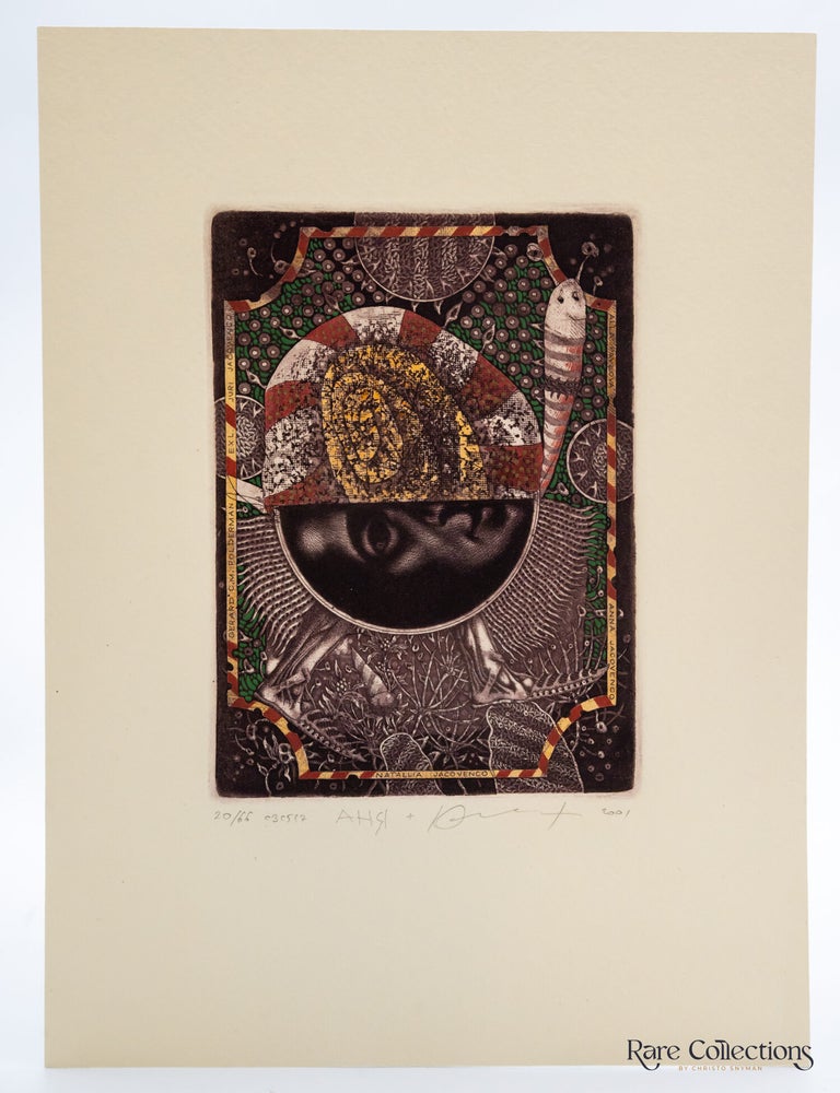 Item #31771 Ex-Libris - Anna Jakovenko "Smile". Juri Jakovenko.