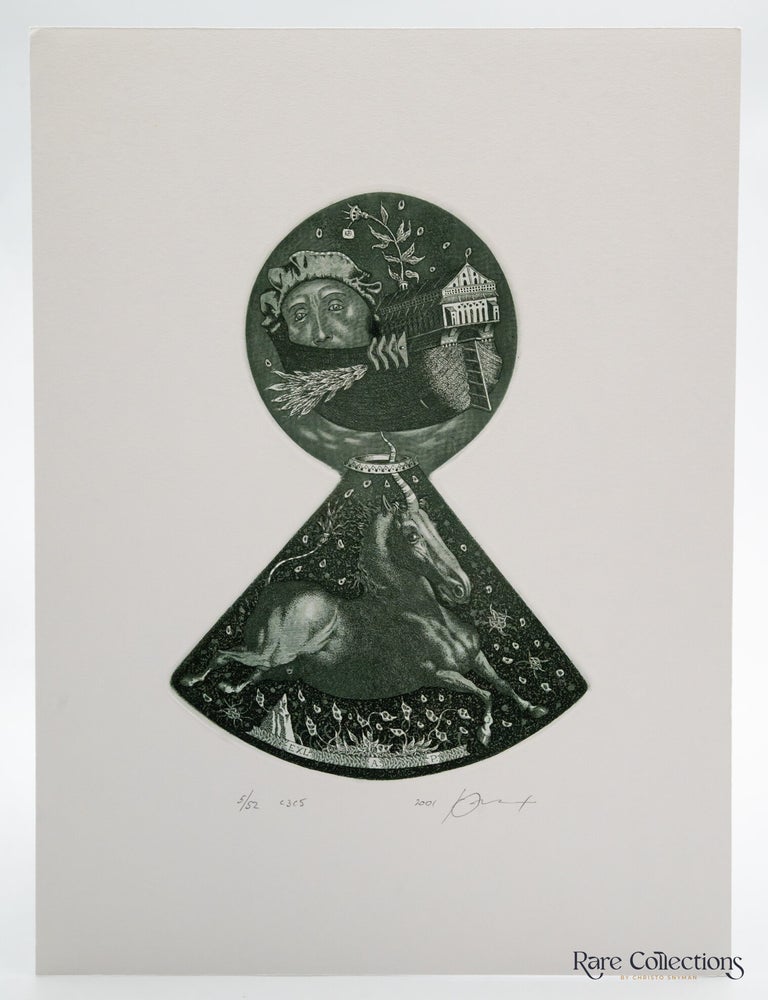 Item #31779 Ex-Libris - Natalia Jakovenko "Ourboros". Juri Jakovenko.
