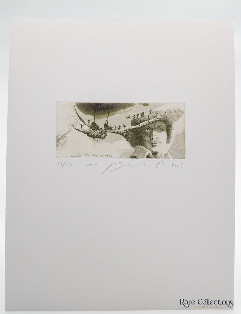 Item #31817 Ex-Libris - Hedwig Pauwels "The Jump". Juri Jakovenko.