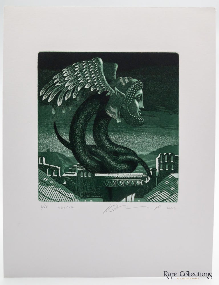 Item #31820 Ex-Libris - Aloys Vertongen "Typhon". Juri Jakovenko.