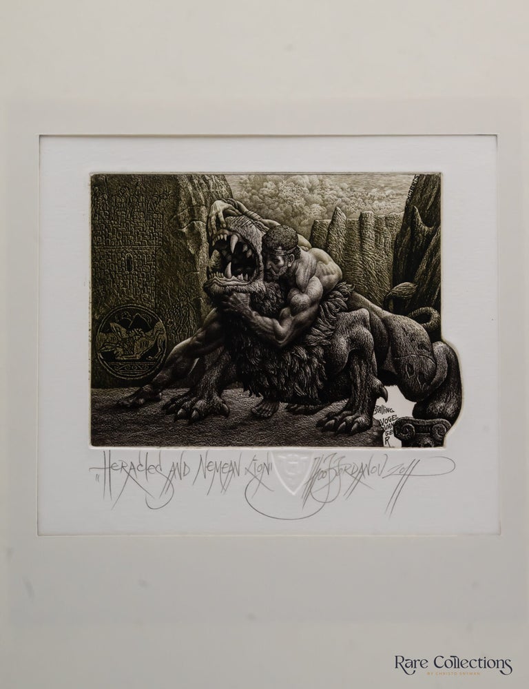 Item #31837 Hercules and Nemean Lion (Tjalling Vogelvanger). Julian Jordanov.