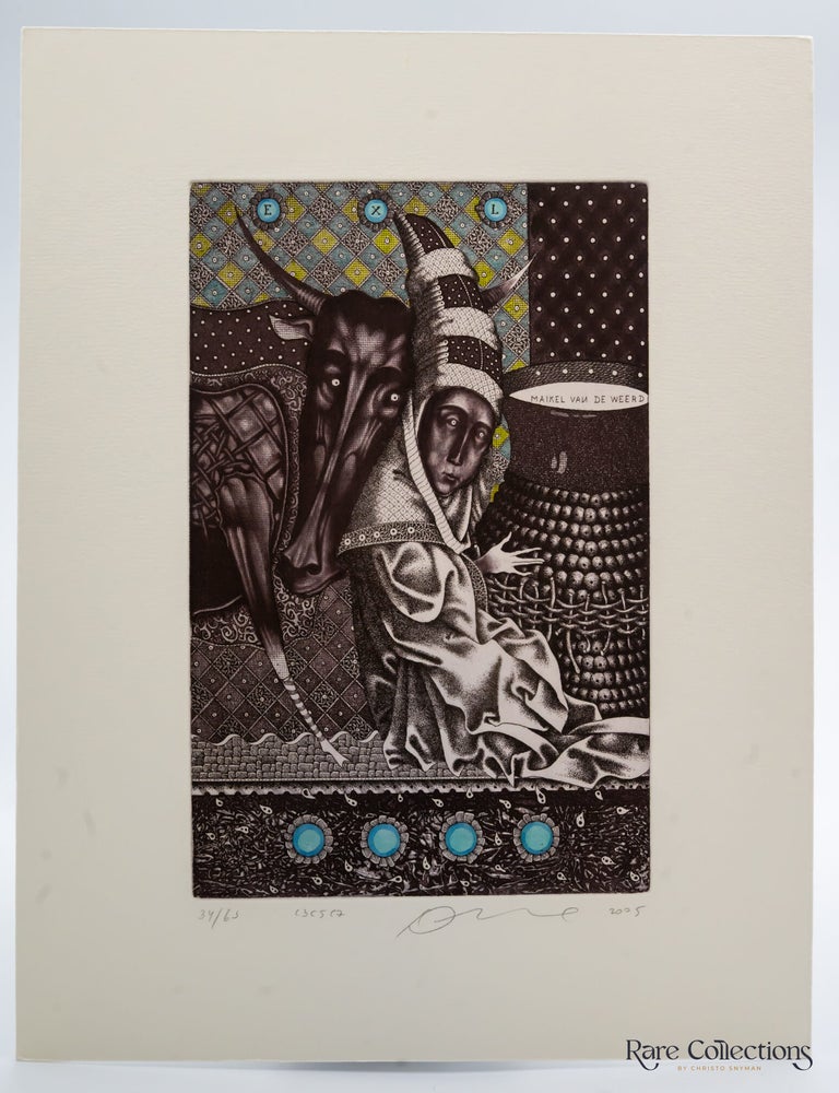 Item #31850 Ex-Libris - Maikel van de Weerd "Milky Way". Juri Jakovenko.