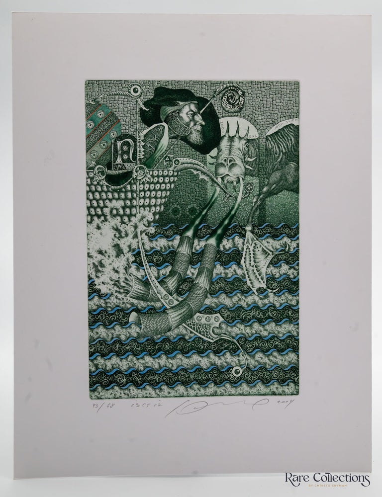 Item #31862 Ex-Libris - Joop Sliep "St Nicholas". Juri Jakovenko.