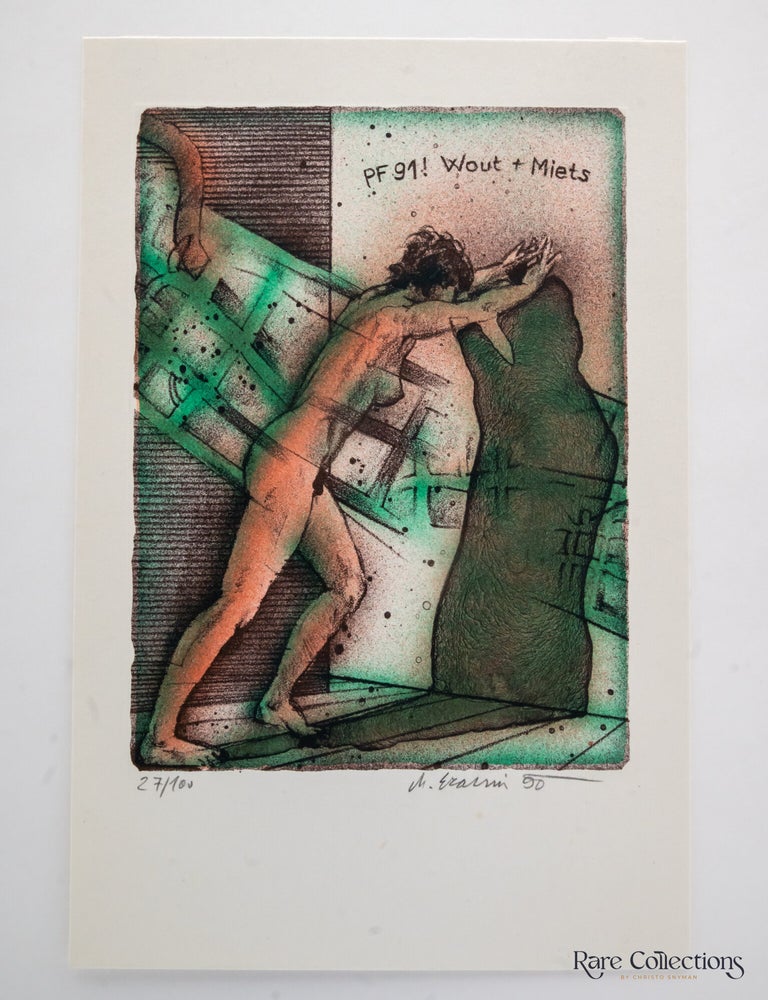 Item #31928 Ex-Libris Wout + Miets. Milan Erazim.
