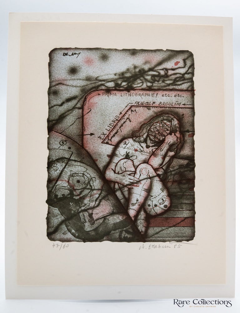 Item #31945 Ex-Libris Rudolp Broulim. Milan Erazim.