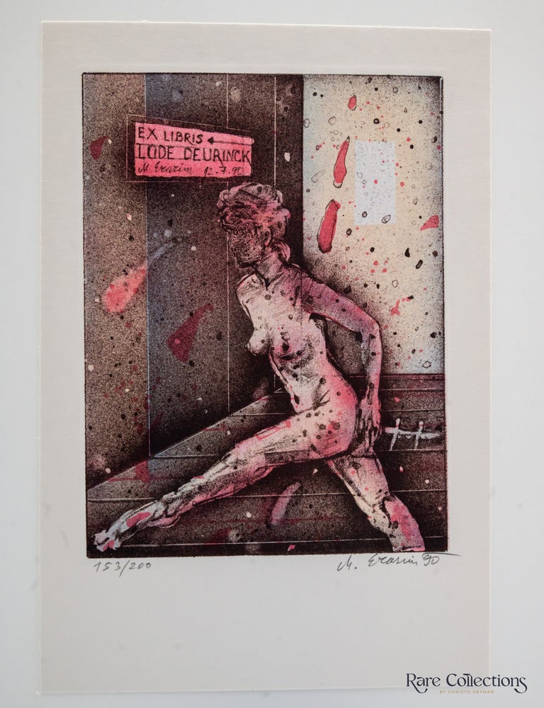 Item #31946 Ex-Libris - Lode De Urinck. Milan Erazim.