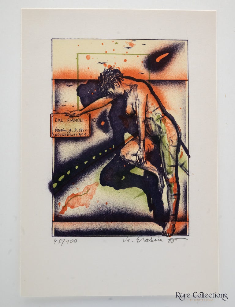 Item #31948 Ex-Libris - Fiamoli. Milan Erazim.