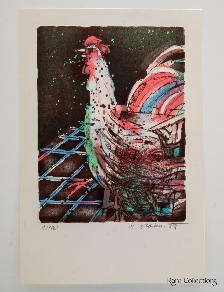 Item #31954 Rooster. Milan Erazim.