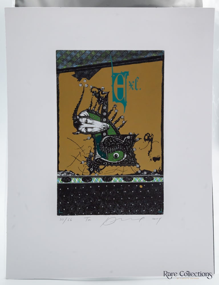 Item #31973 Ex-Libris - Joop Sliep "Unicorn S". Juri Jakovenko.