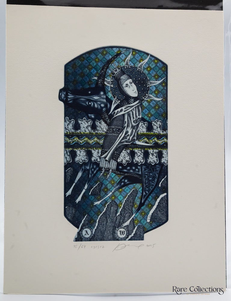 Item #31975 Ex-Libris - Agaath van Waterschoot "Europa". Juri Jakovenko.