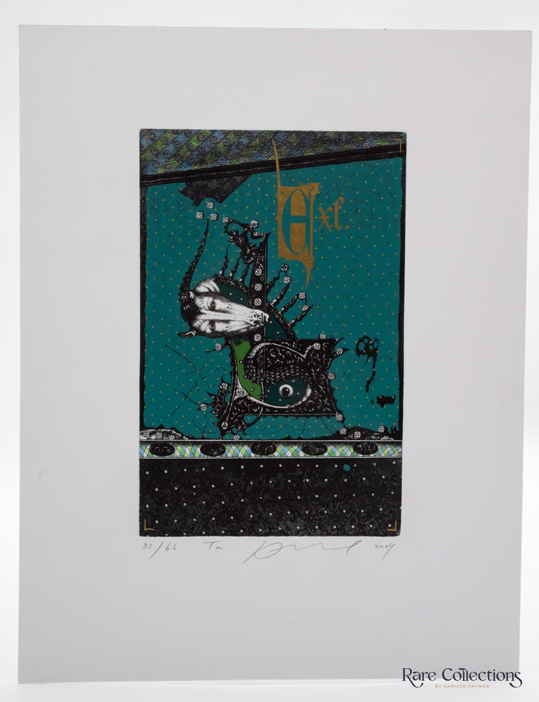 Item #32003 Ex-Libris - Joop Sliep "Unicorn S". Juri Jakovenko.