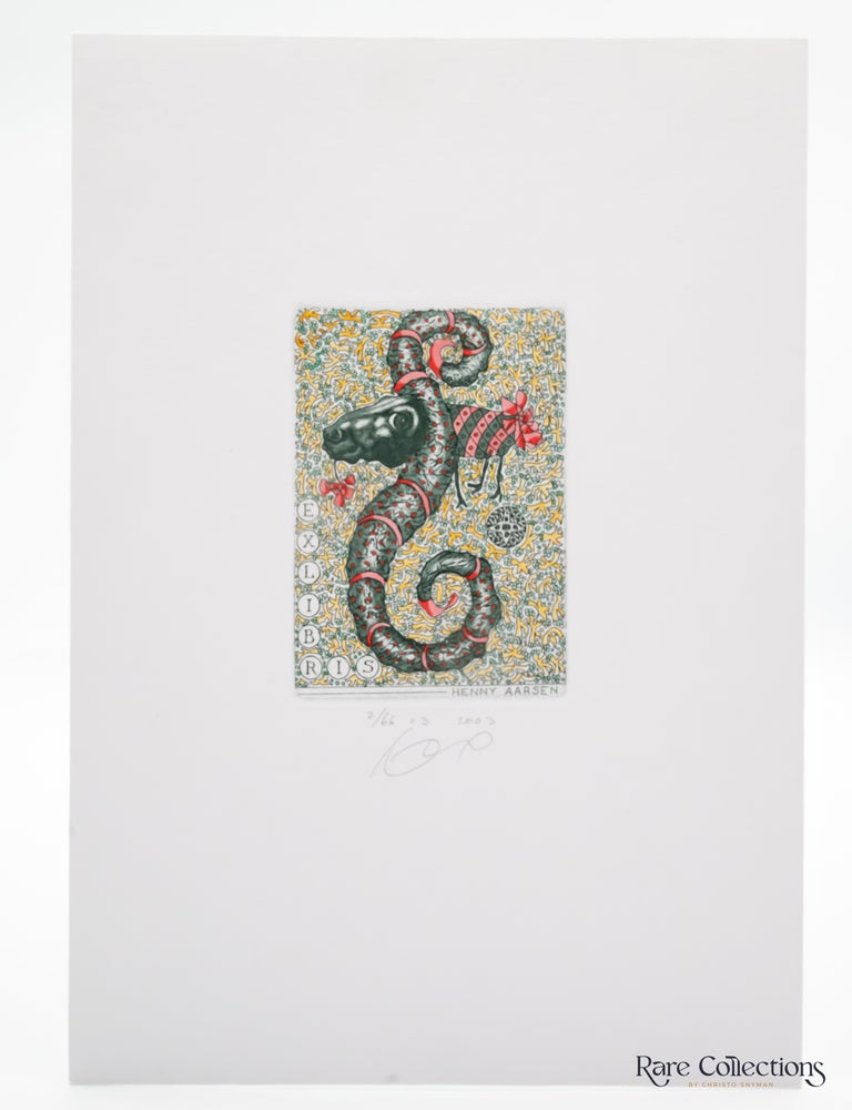 Item #32030 Ex-Libris - Henry Aarsen "Sheep". Juri Jakovenko.