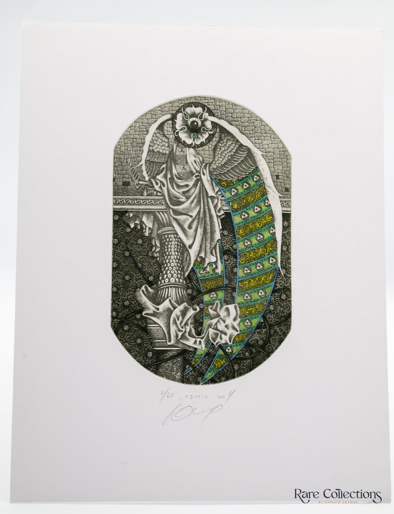 Item #32047 Ex-Libris - Anna jakovenko "Angel". Juri Jakovenko.