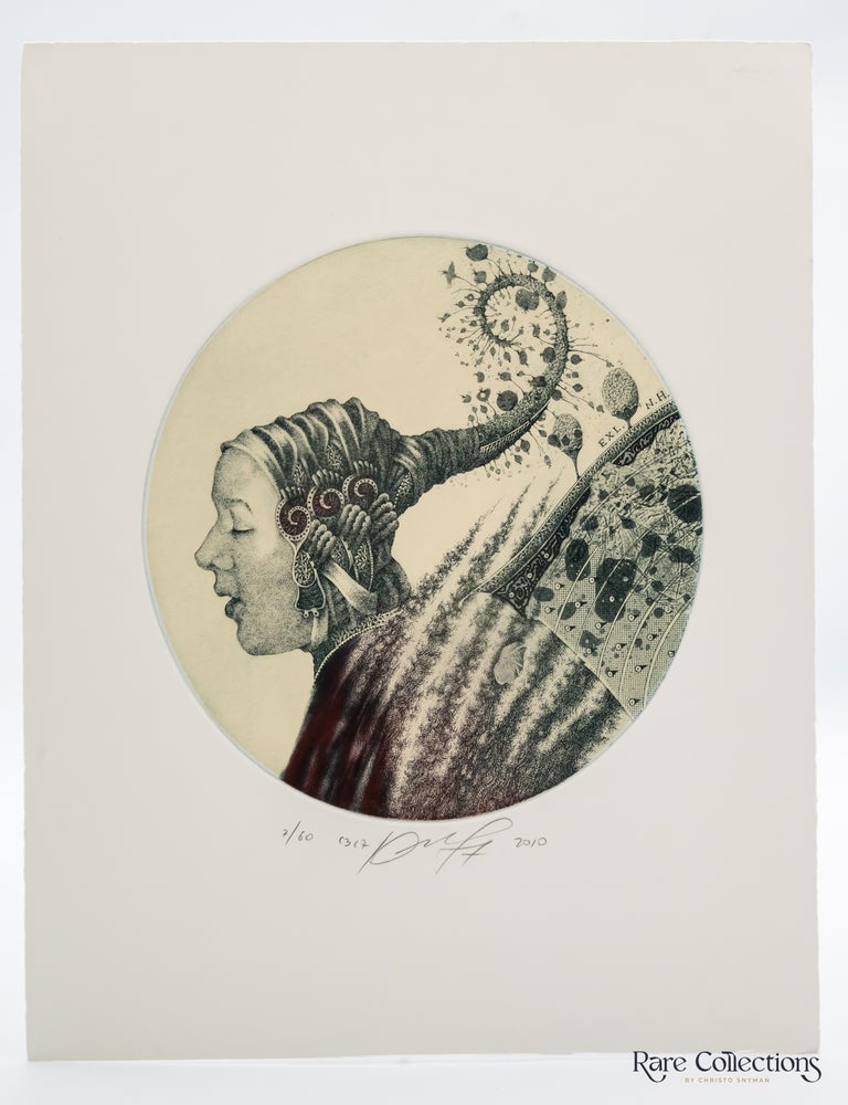 Item #32054 Ex-Libris - Norbert Hilderbrandt "Dream I". Juri Jakovenko.