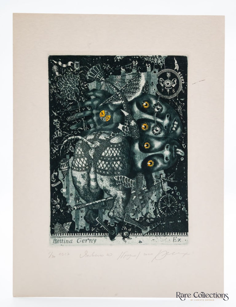 Item #32072 Ex-Libris - Bettina Gerny. Juri Jakovenko.