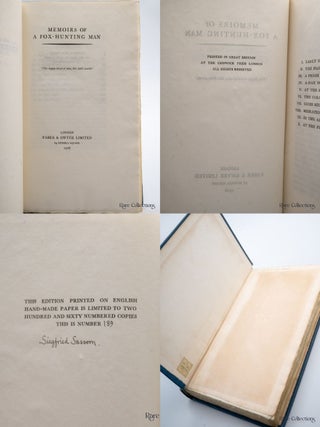 Memoirs of a Fox-Hunting Man, Memoirs of an Infantry Officer, Sherston's Progress - The Sherston Trilogy (Signed Limited Edition)