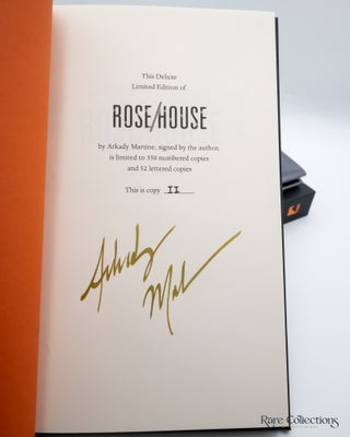 Rose / House (Signed Lettered Edition)