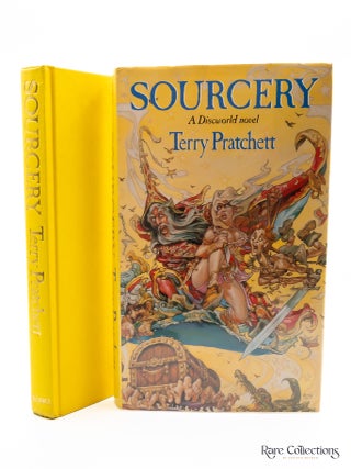 Sourcery (Inscribed Copy. Terry Pratchett.