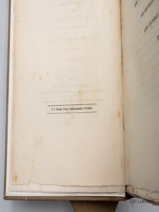 Travels in South Africa Undertaken at the Request of the London Missionary Society; Being a Narrative of a Second Journey in the Interior of That Country (Fine Large Paper Copy in Original Boards)