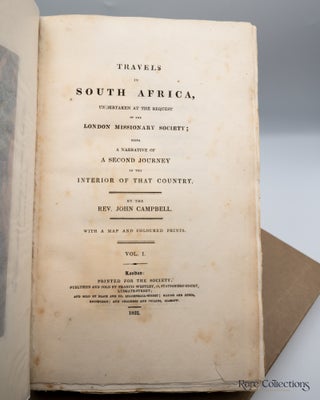 Travels in South Africa Undertaken at the Request of the London Missionary Society; Being a Narrative of a Second Journey in the Interior of That Country (Fine Large Paper Copy in Original Boards)