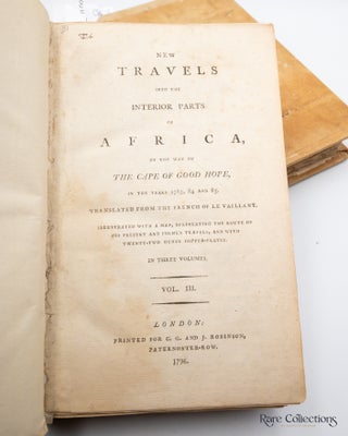 New Travels into the Interior Parts of Africa By Way of the Cape of Good Hope; in the Years 1783, 84 and 85