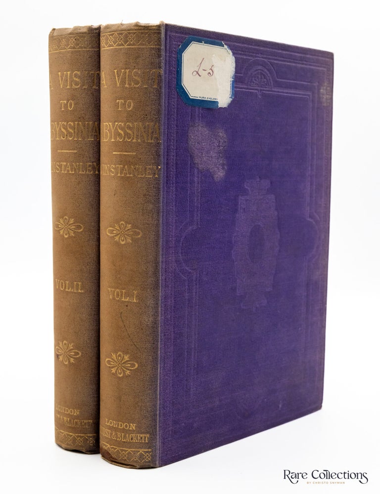 Item #32931 A Visit to Abyssinia An Account of Travel in Modern Ethiopia. William Winstanley.
