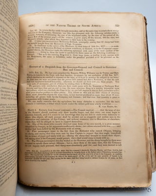 The Record Or a series of official papers relating to the condition and treatment of the Native Tribes of South Africa. Compiled, translated, and edited by D. Moodie, Lieut. R.N., and late Protector of Slaves for the Eastern division of the Colony of the Cape of Good Hope.